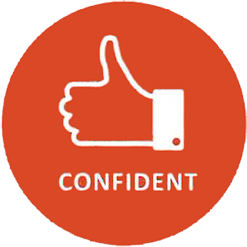 Confident