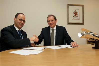 Dr. George Holmes and Professor Mohammed Abdel-Haq